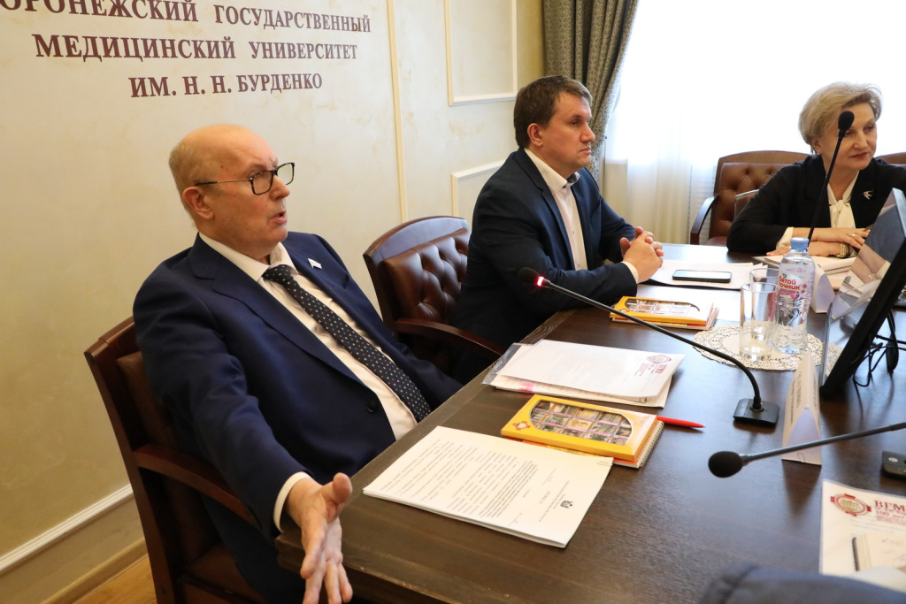 Итоги заседания Координационного совета по подготовке и профессиональному развитию медицинских кадров Воронежской области