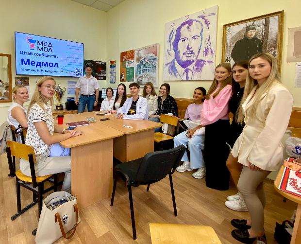 Штаб сообщества «Медмол» ВГМУ им. Н.Н. Бурденко: новый бренд, планы и возможности