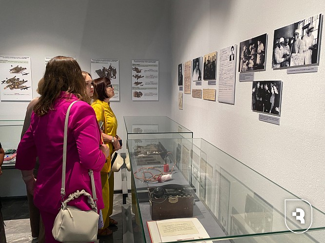 Открытие выставки «Фронтовые медики: наши дни»