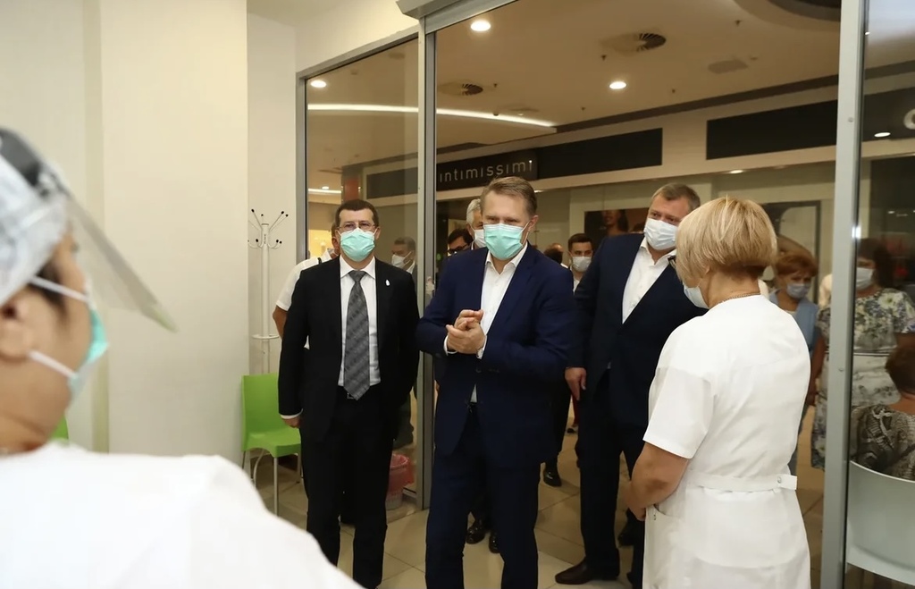 Михаил Мурашко посетил с рабочей поездкой Астраханскую область