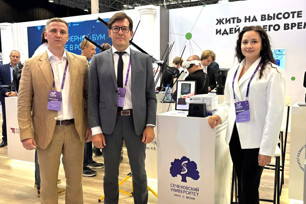 Разработка Сеченовского Университета – на международном форуме «Технопром-2025» в Новосибирске!