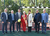 Открытие спортивной площадки